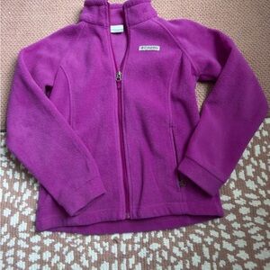 Columbia Vibrant Purple Fleece Jacket